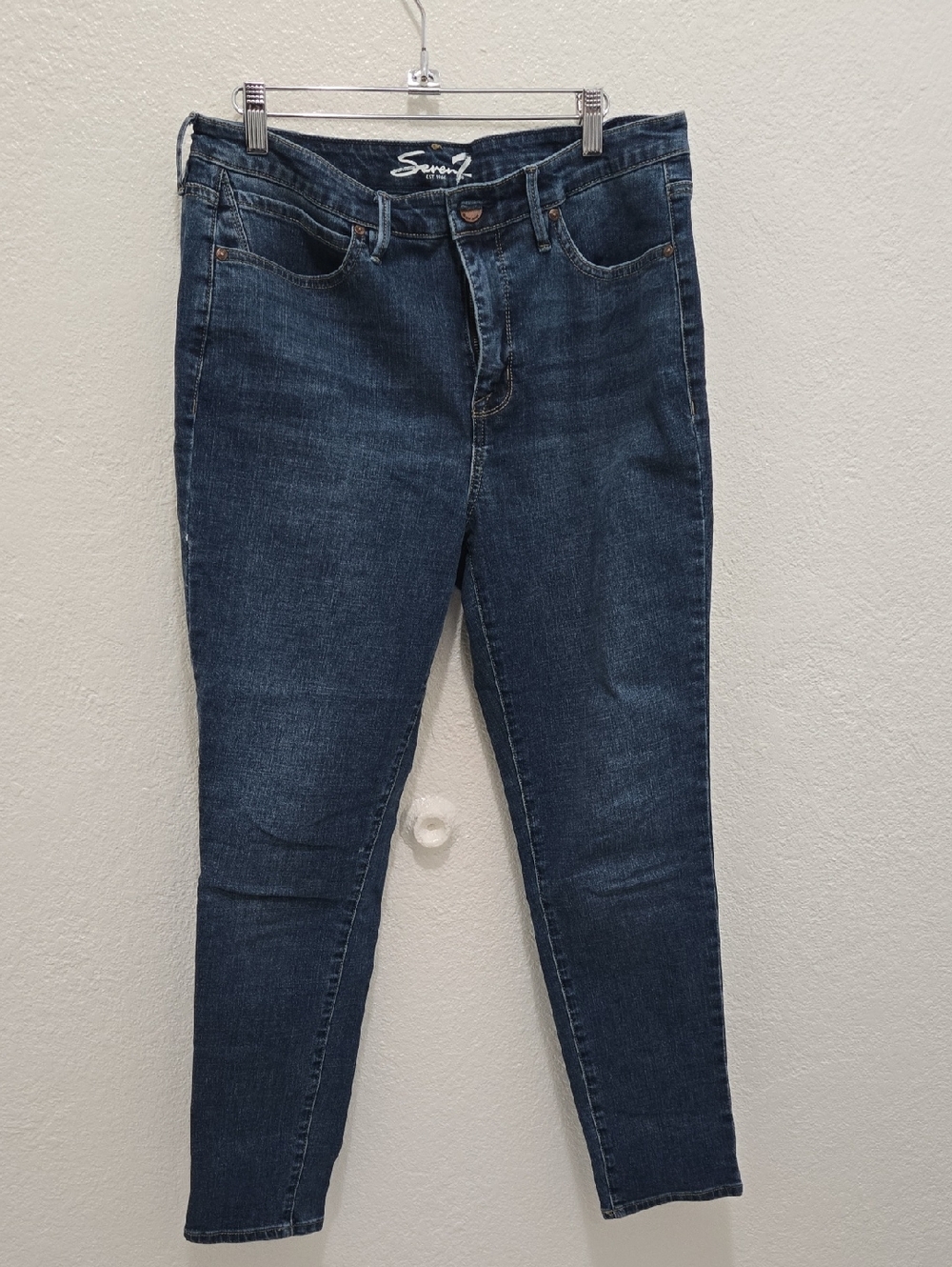 Seven7 Indigo Skinny Stretch Jeans